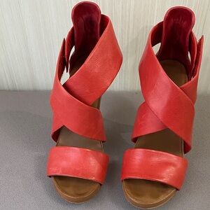 Theory Red Women's Heels